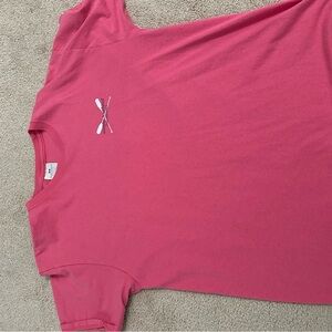 Simply Southern Pink T-Shirt with Lake Design